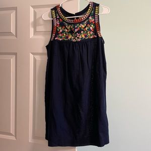 J.Crew Flower Embroidery Dress